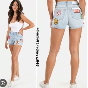 Re/Done Embellished Classic Shorts Size 24